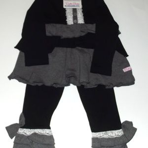 Ruffle Butts Top and Pants, Ruffles